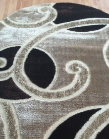 Високоворсный килим Liza KIng 1021 beige-d.brown - высокое качество по лучшей цене в Украине.